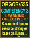 ORGCB/535 Competency 3 Learning Objective 5